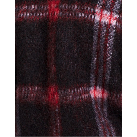Mcginn 'Allison' Plaid Mohair Cardigan Sweater~Ret $440~M/L~ Grandmacore Retro - Picture 4 of 7